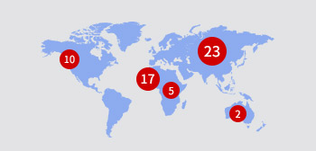 한국어 채택 국가
